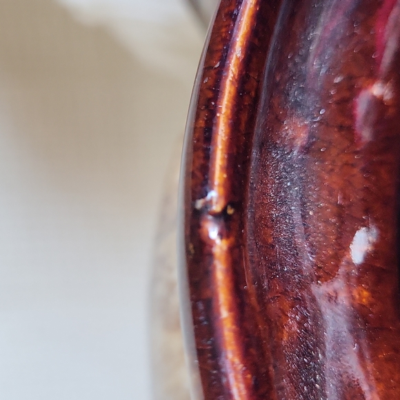 RARE Vintage Bean Pot with lid and two handles - Made in USA - Picture 5 of 7